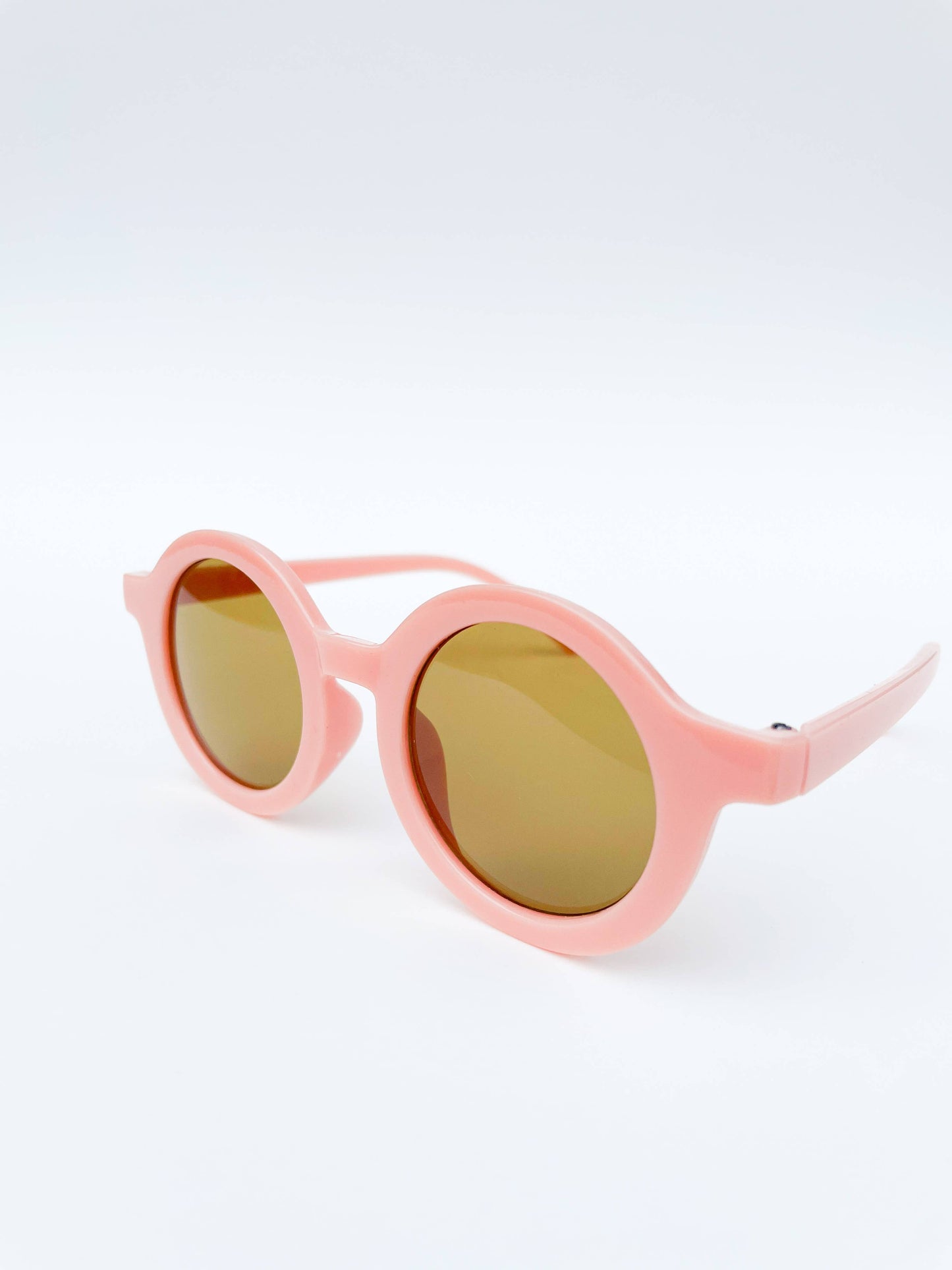 Retro Icon Kids Toddler Sunglasses in Coral Pink