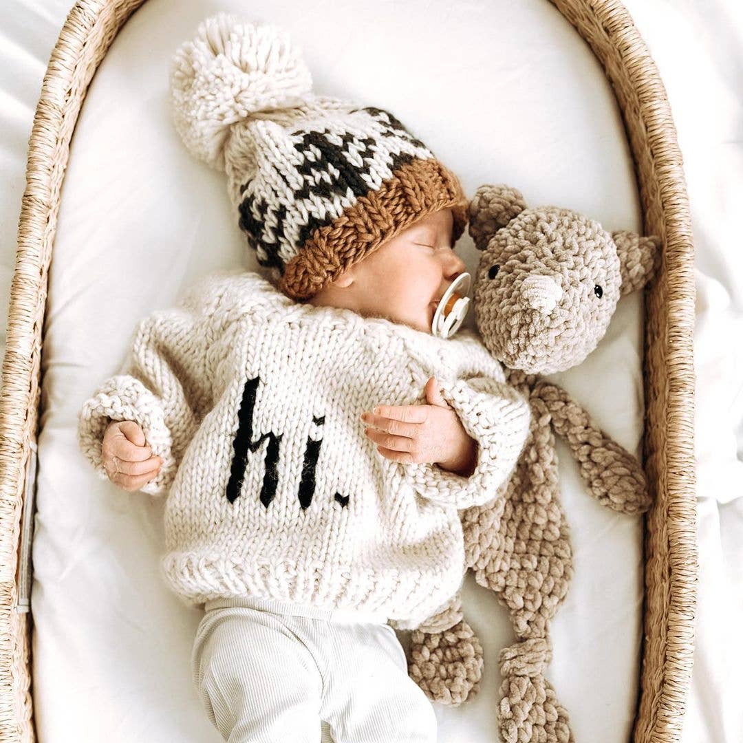 Hi. Ivory Sweater