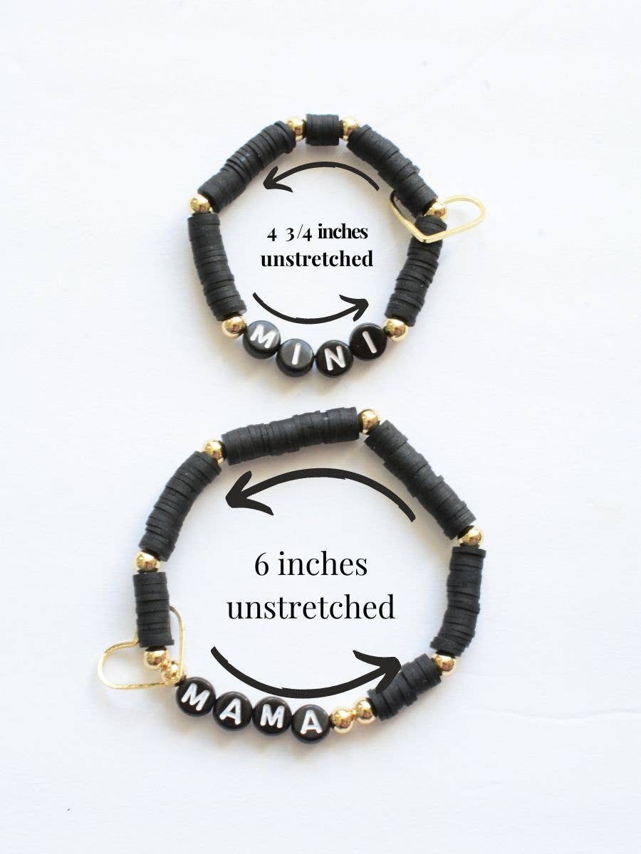 Mama Mini Black bracelet