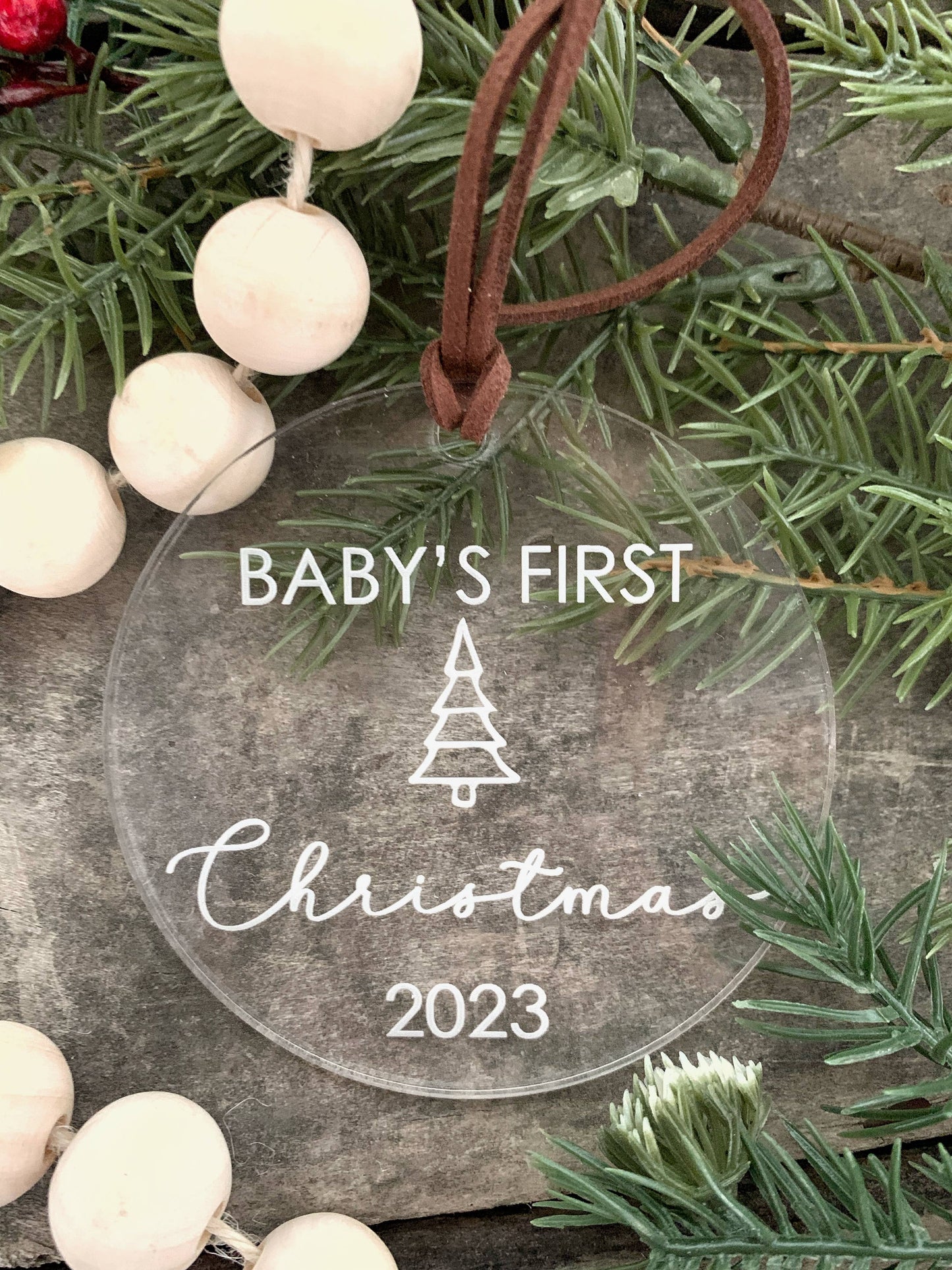 Baby's First Christmas - Christmas ornament