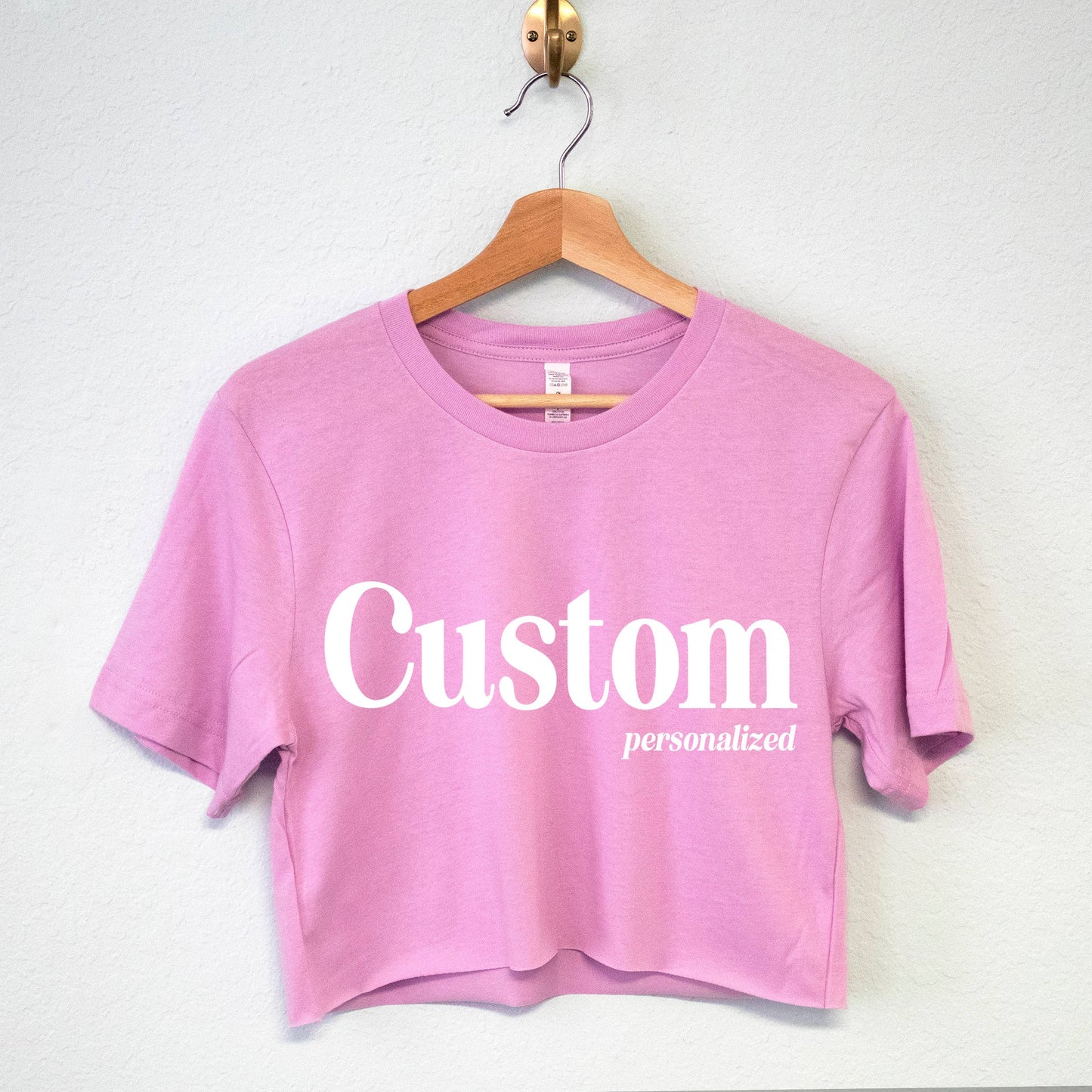 Your CUSTOM Boutique, Shop, Store, Business Crop Top Shirt