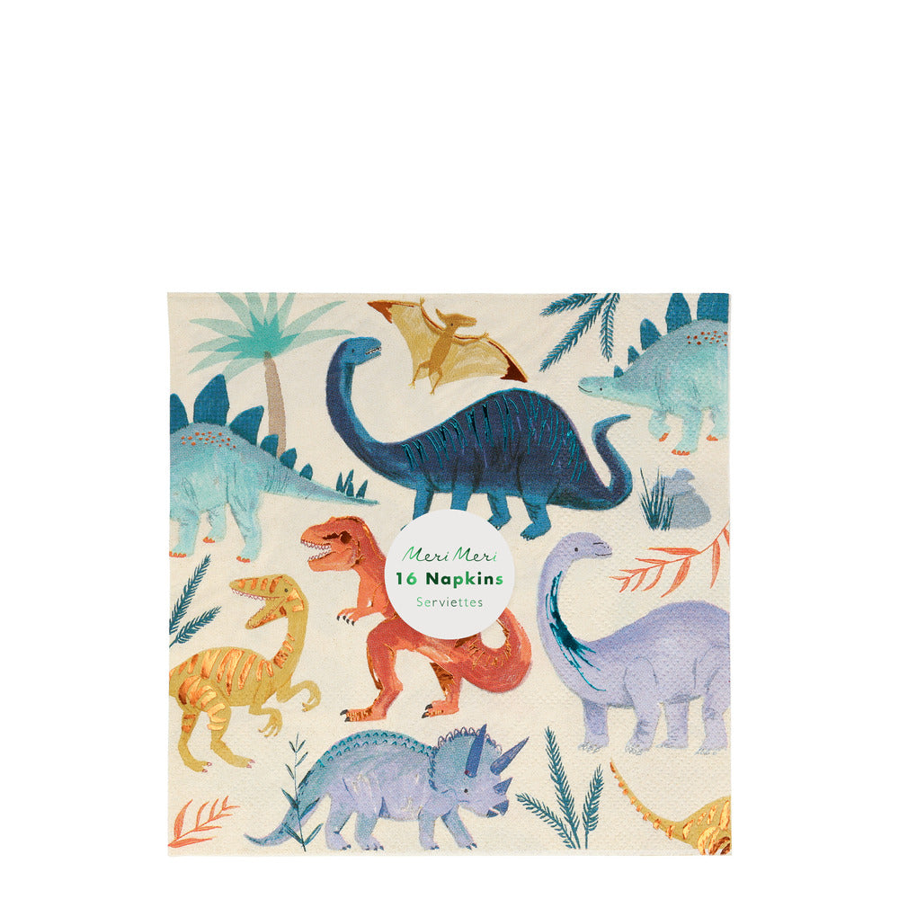 Meri Meri-Dinosaur Kingdom Large Napkins