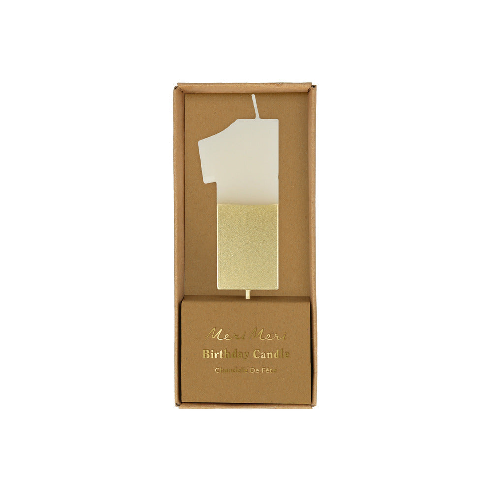 #1 Gold Dip Candle