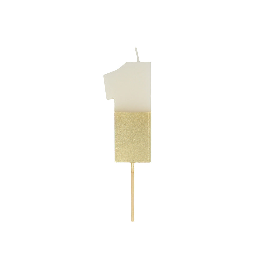 #1 Gold Dip Candle