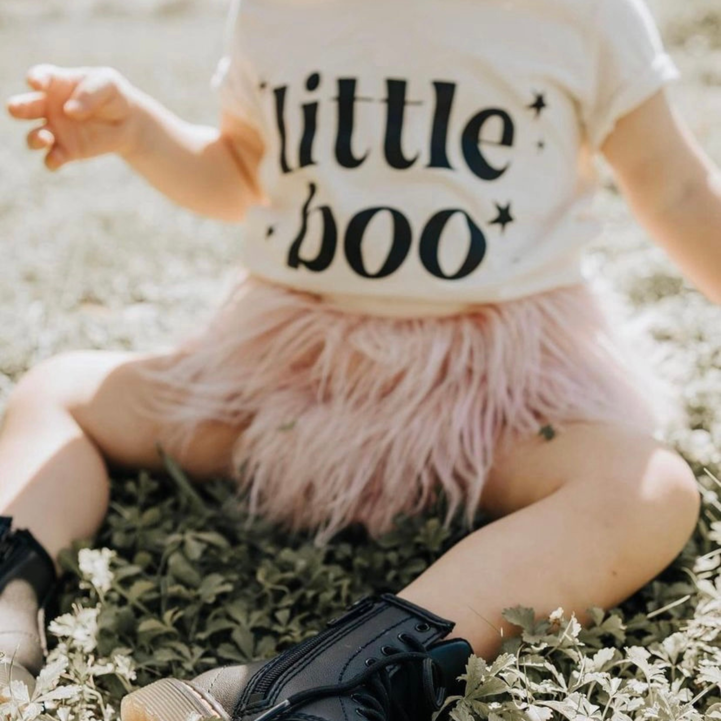 Little Boo Tee Natural