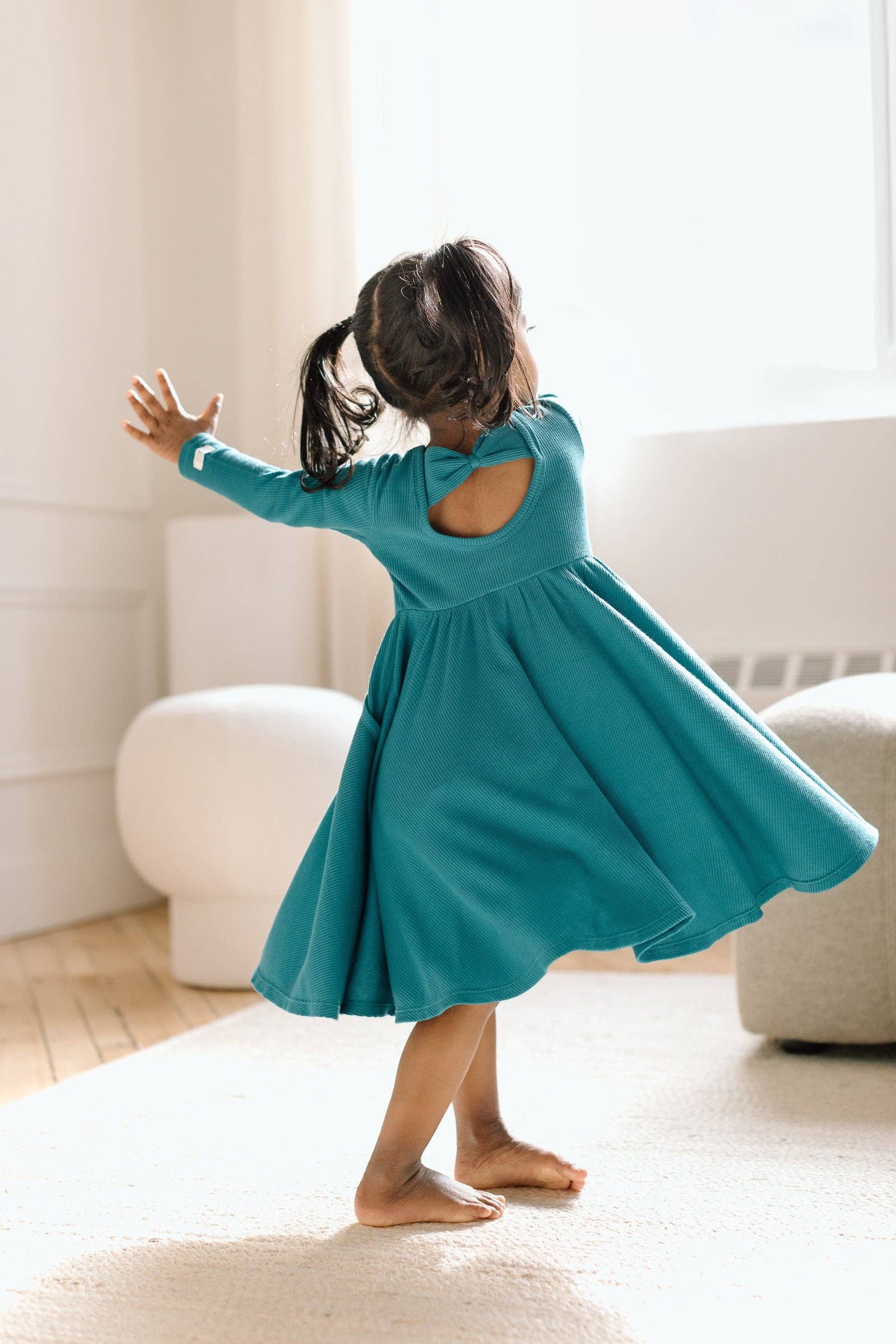 green waffle dress YGroup_jules-maxi-dress