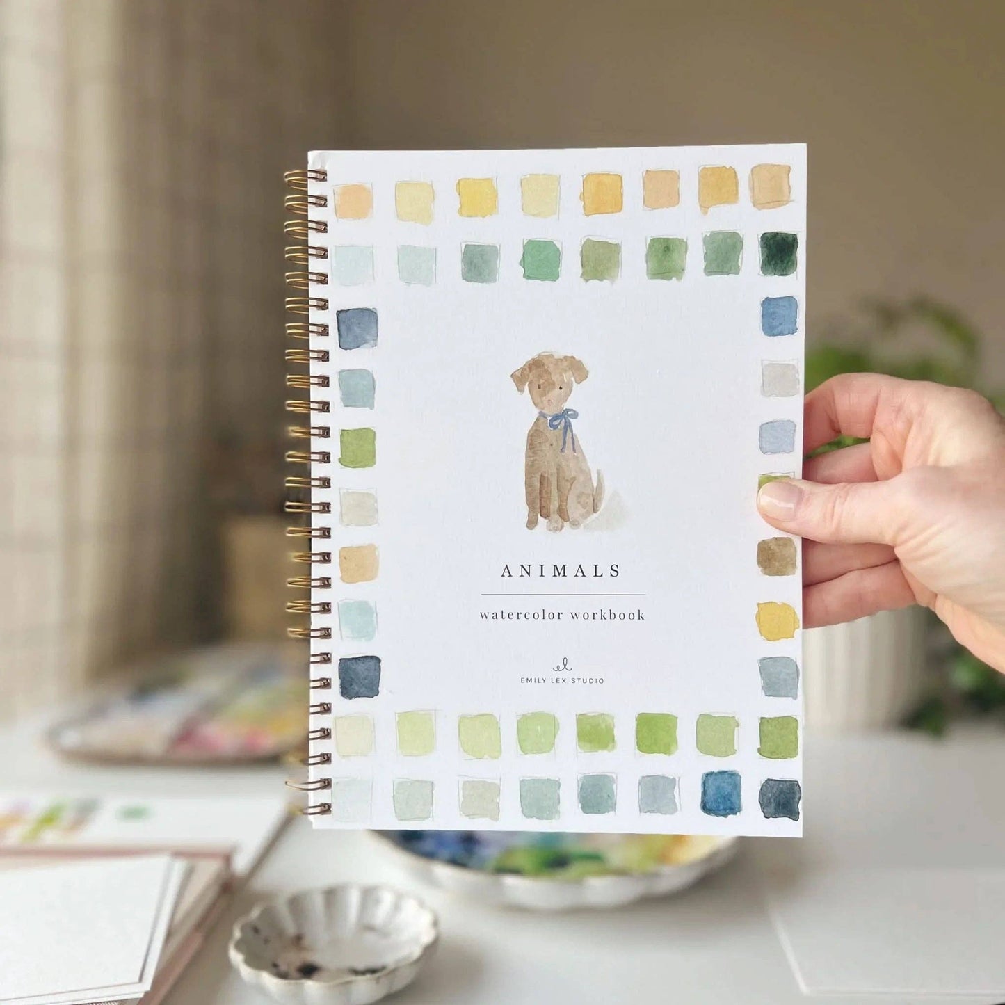 Animals Watercolor Book
