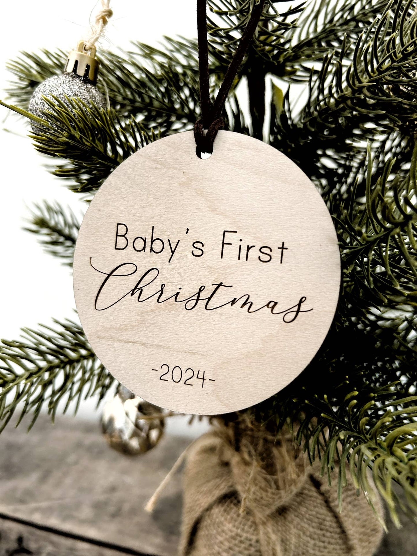 Baby's First Christmas - Christmas ornament