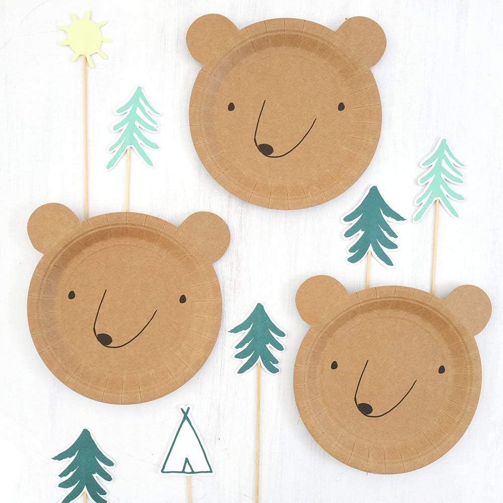 Small Bear Plates