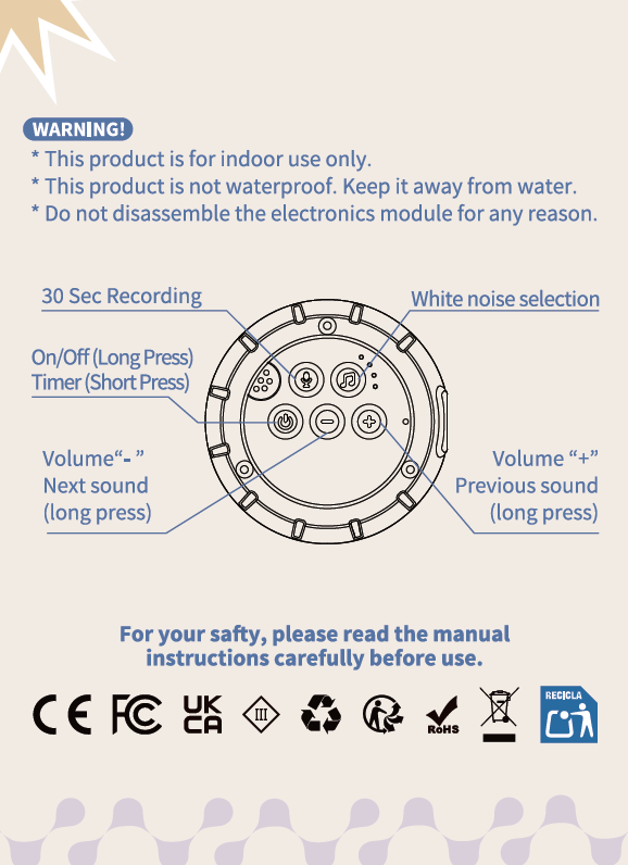 Night Lamp Sound Machine