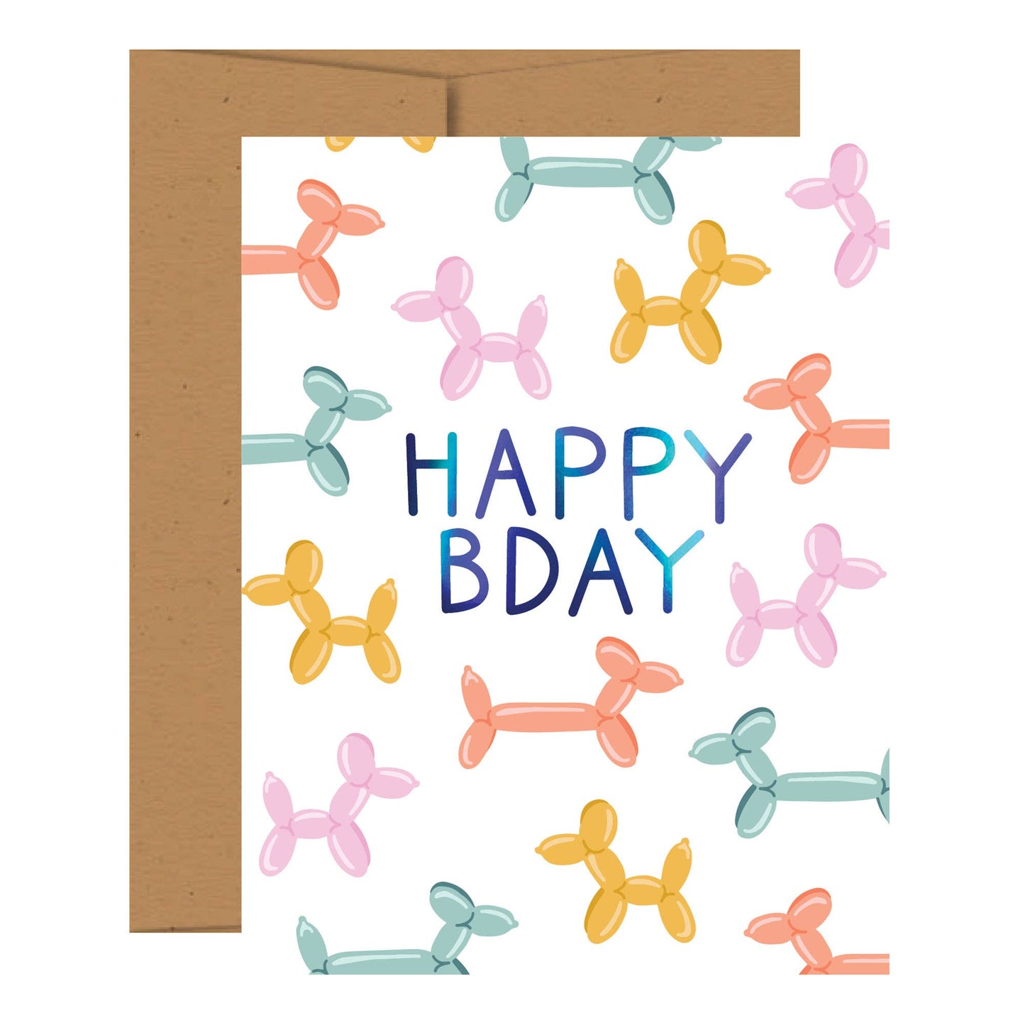 Balloon Animal Card