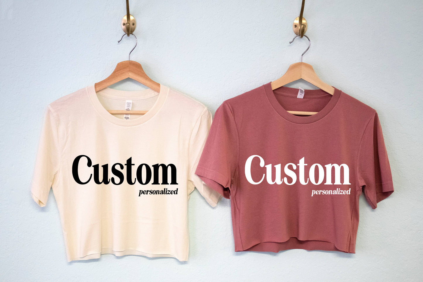 Your CUSTOM Boutique, Shop, Store, Business Crop Top Shirt