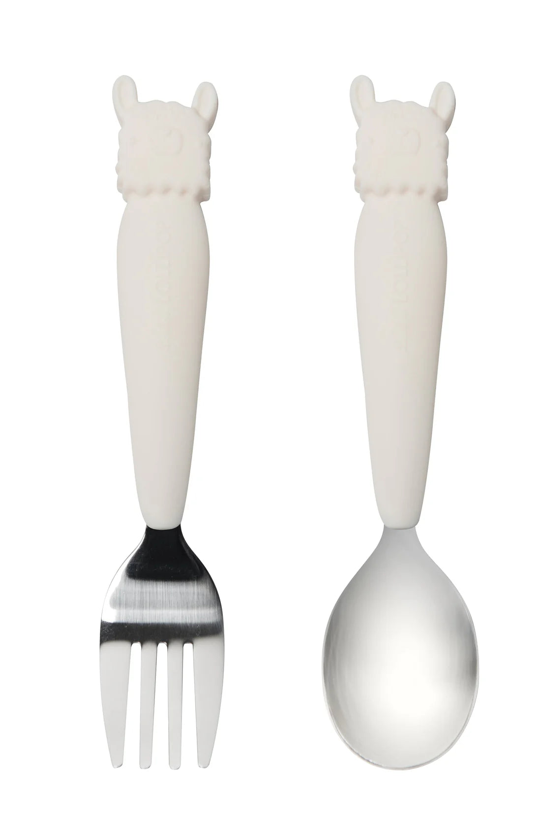 Toddler Spoon/ Fork Set ,Llama