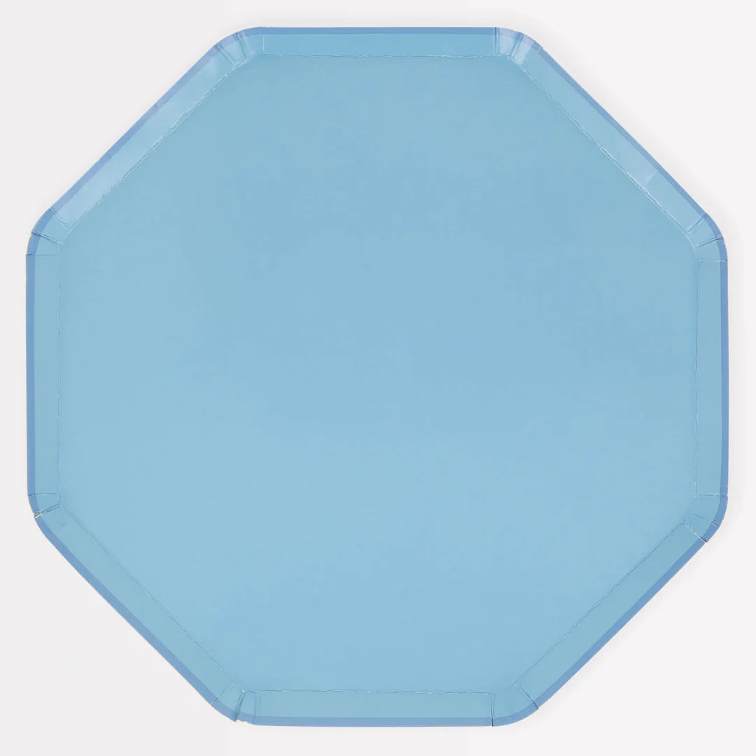 Cornflower Blue Plates
