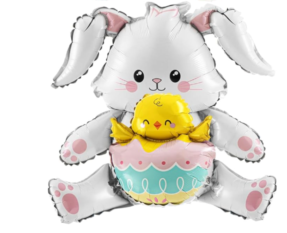 Bunny w/Chick Balloon