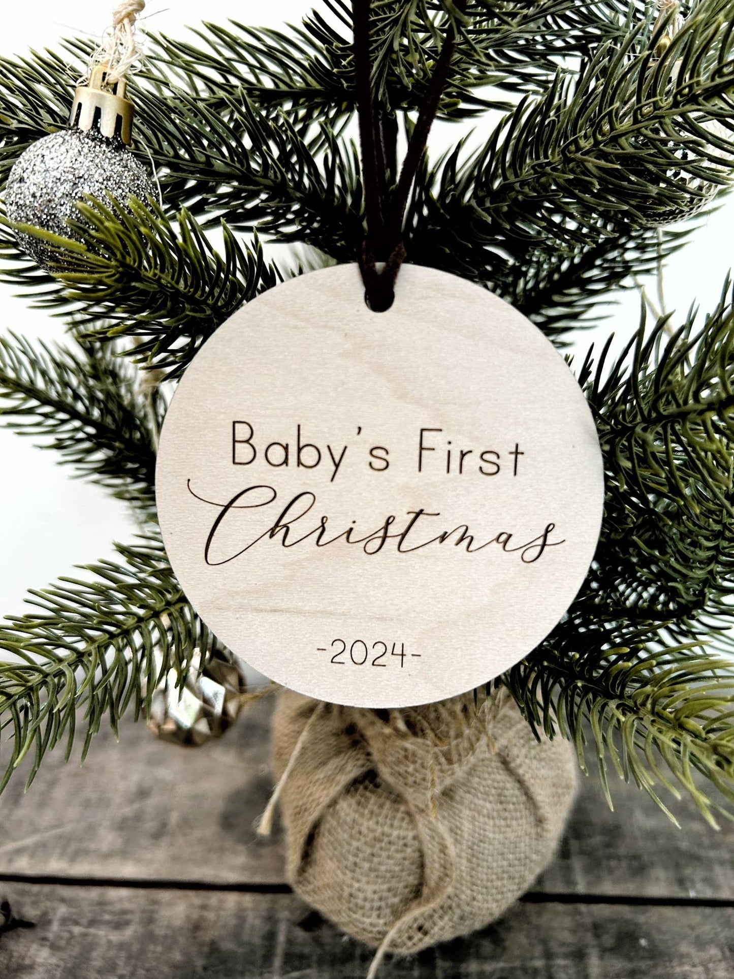 Baby's First Christmas - Christmas ornament