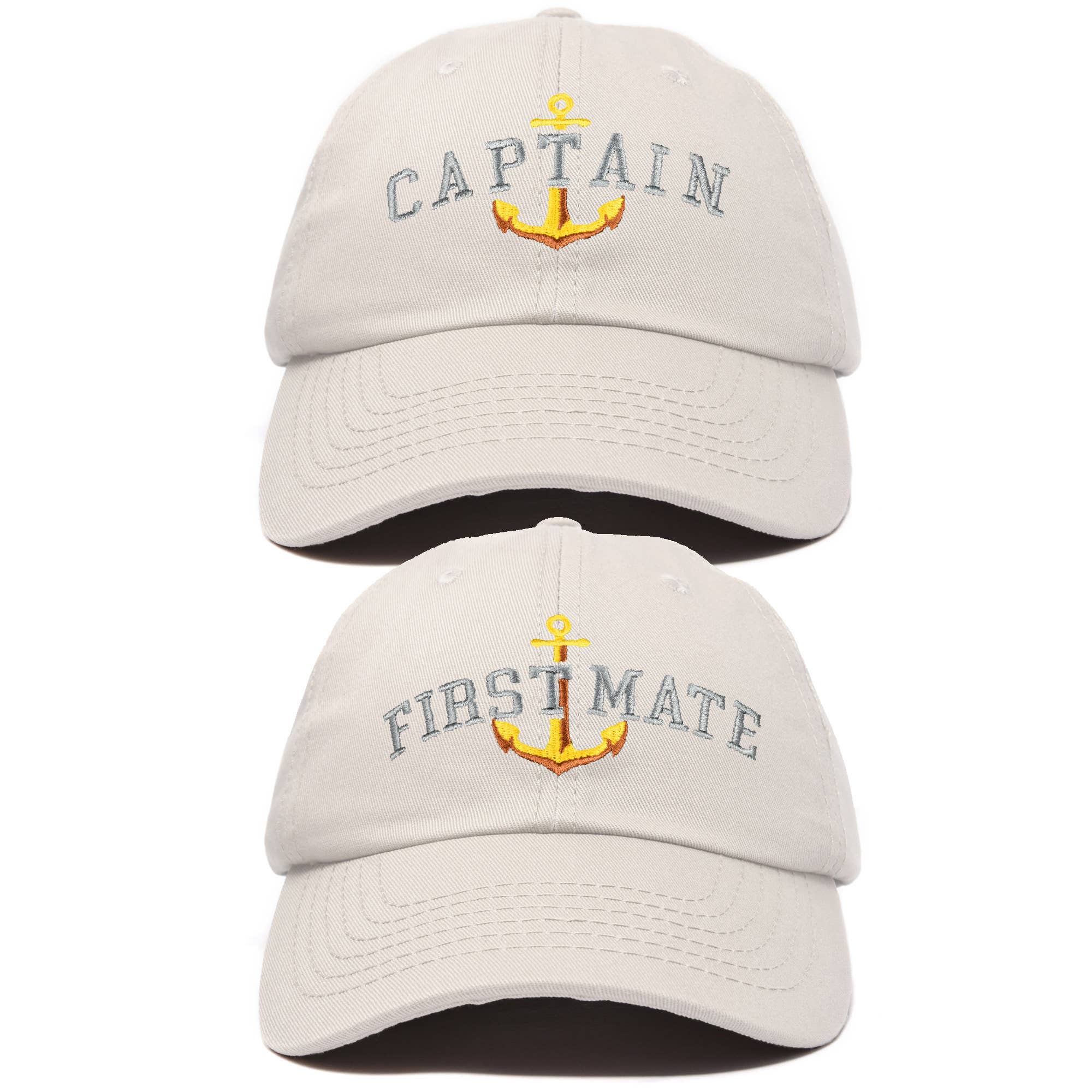 Cappello Regolabile Da Capitano, Skipper, Primo Ufficiale O Equipaggio | Battesimo In Barca, Vacanze In Famiglia, Gite In Barca | Regalo Divertente