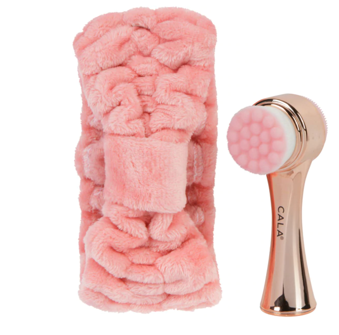 CALA Dual Action Facial Brush & Headband Set