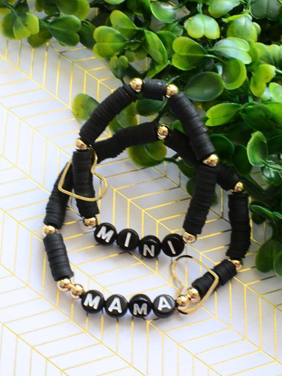 Mama Mini Black bracelet