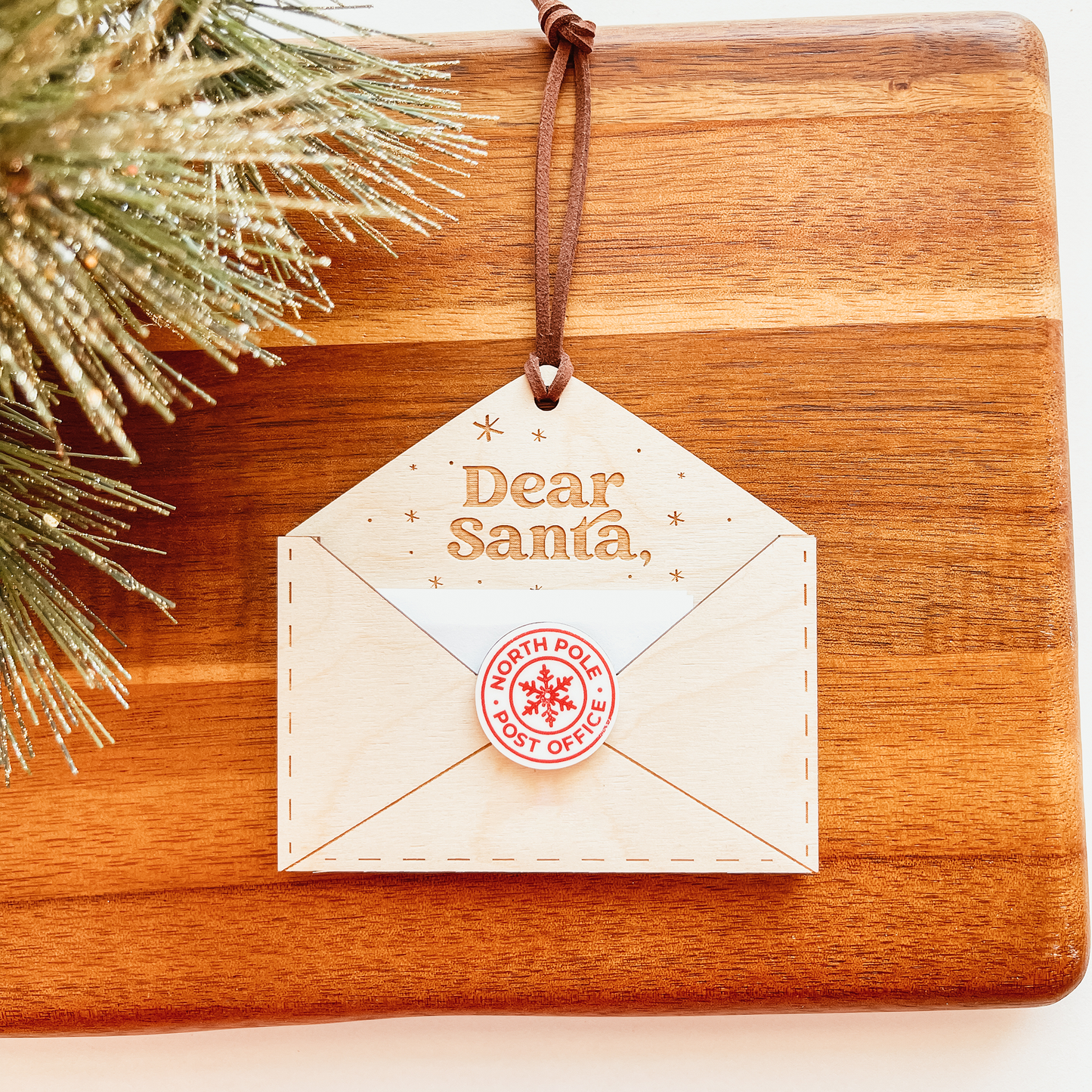 Dear Santa Christmas Ornament