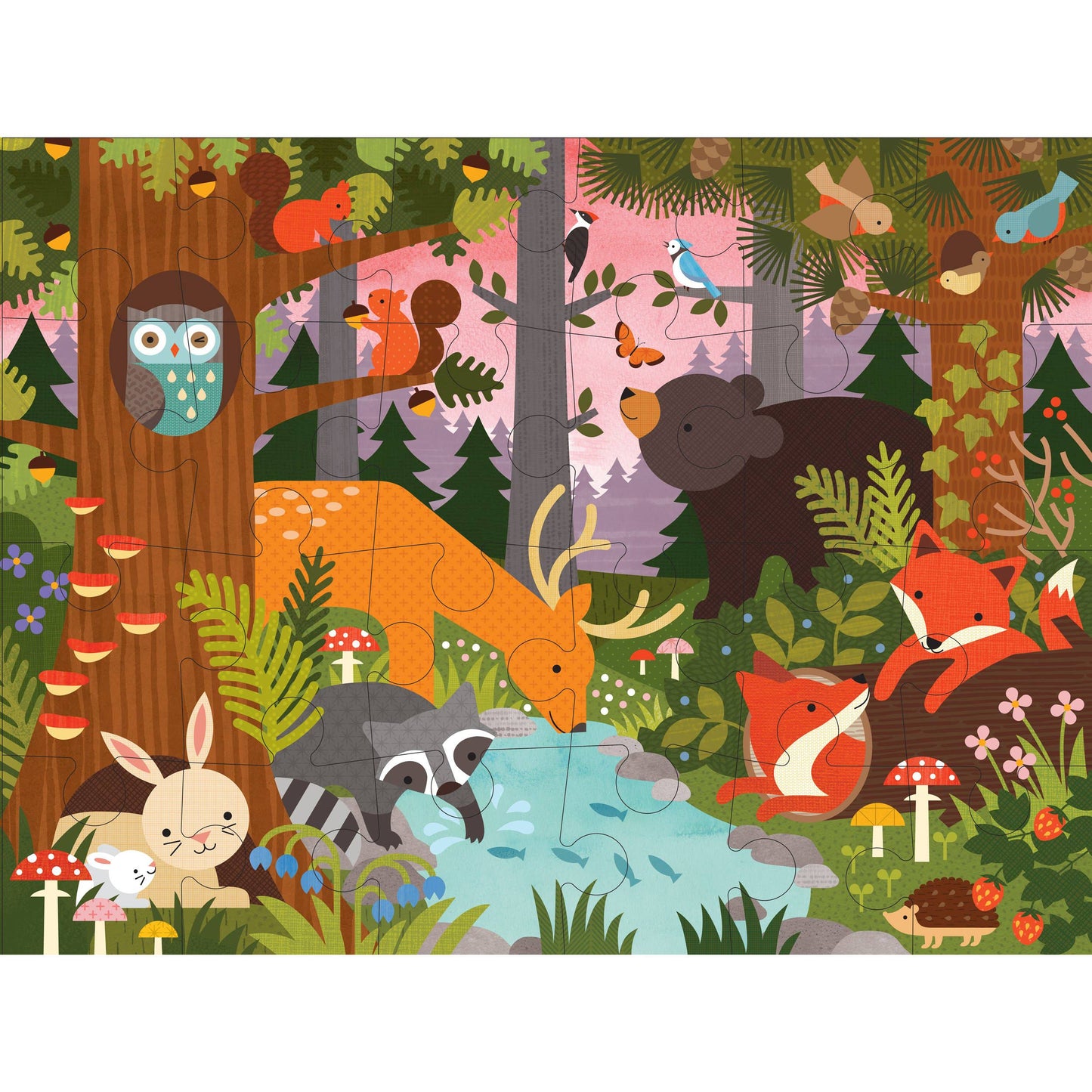 Enchanted Woods Floor Puzzle