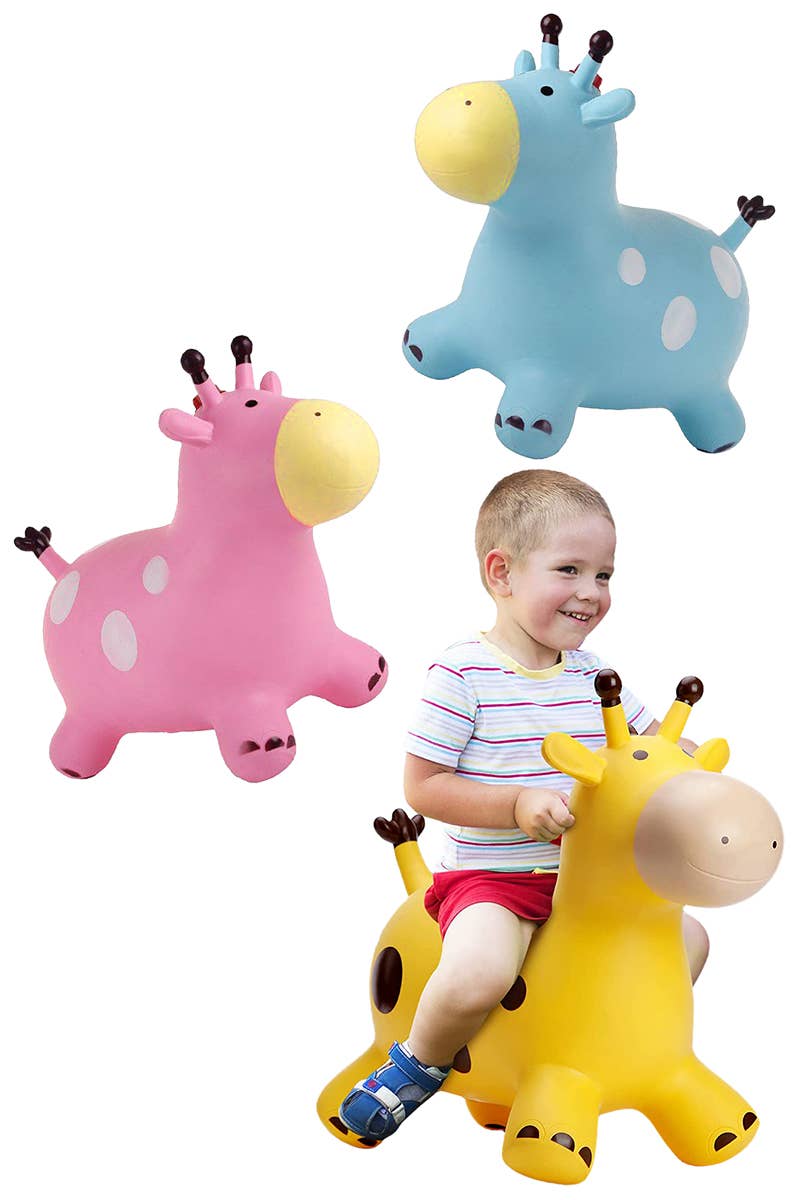 Giraffe Hopper - Blue