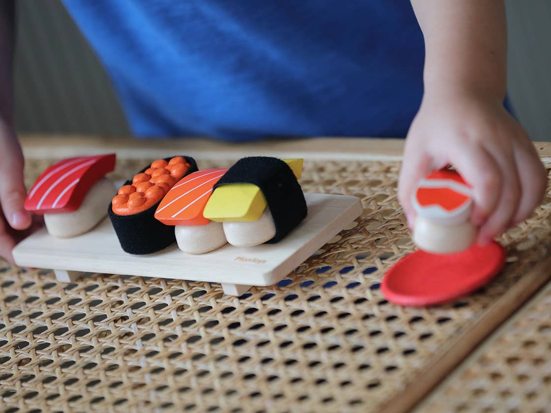 PlanToys Kids Pretend Play Sushi Chef Set