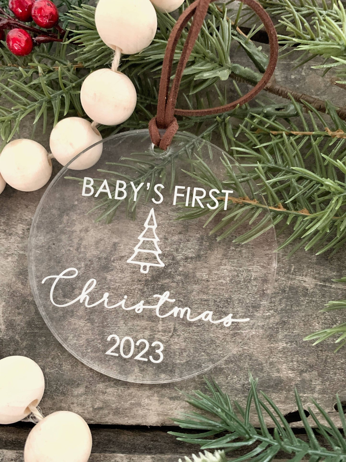 Baby's First Christmas - Christmas ornament
