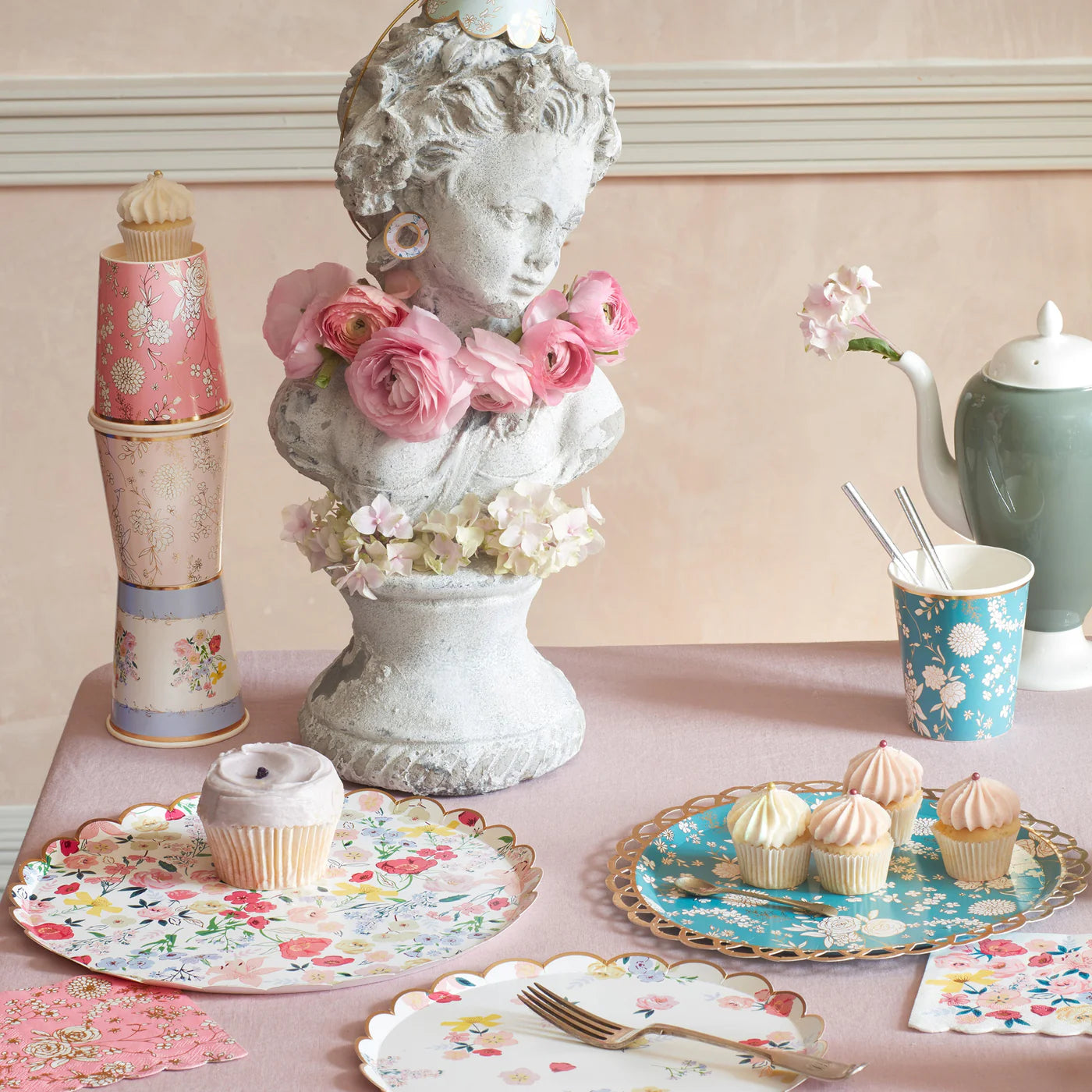 English Garden Cups