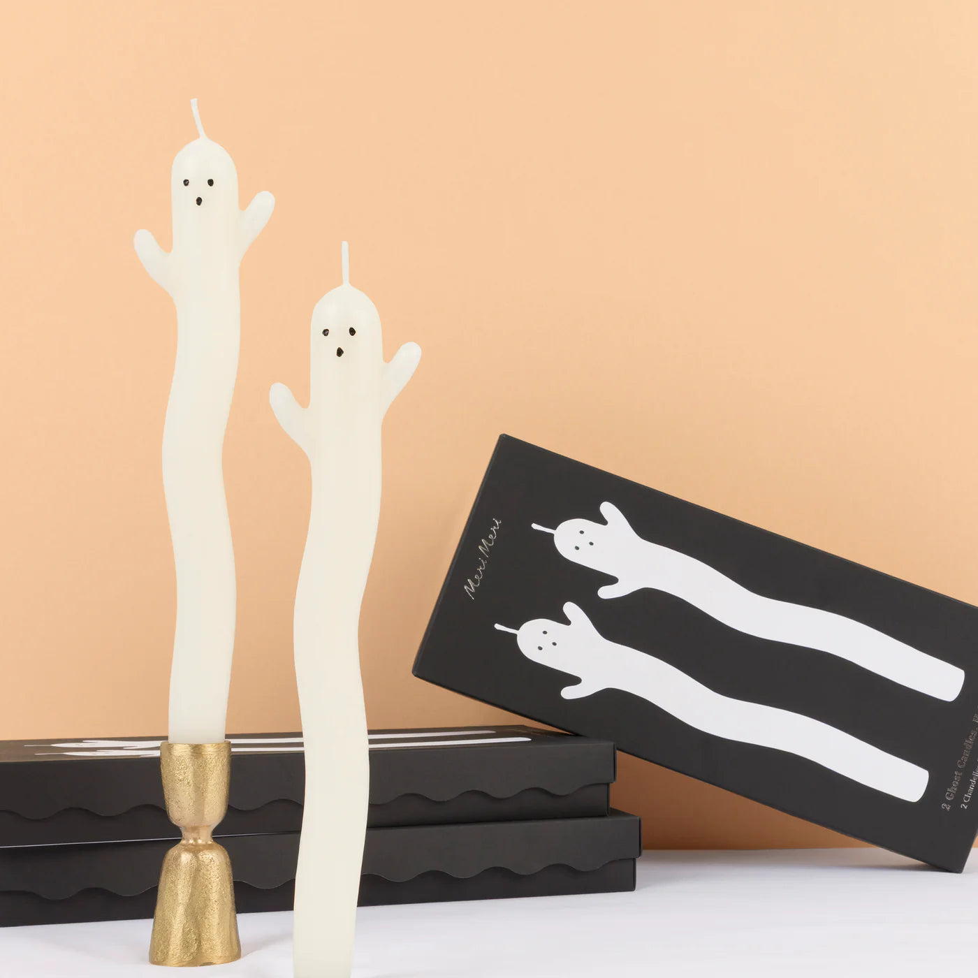 Ghost Taper Candles