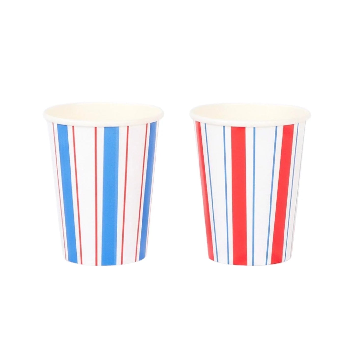 Nautical Striped Cups