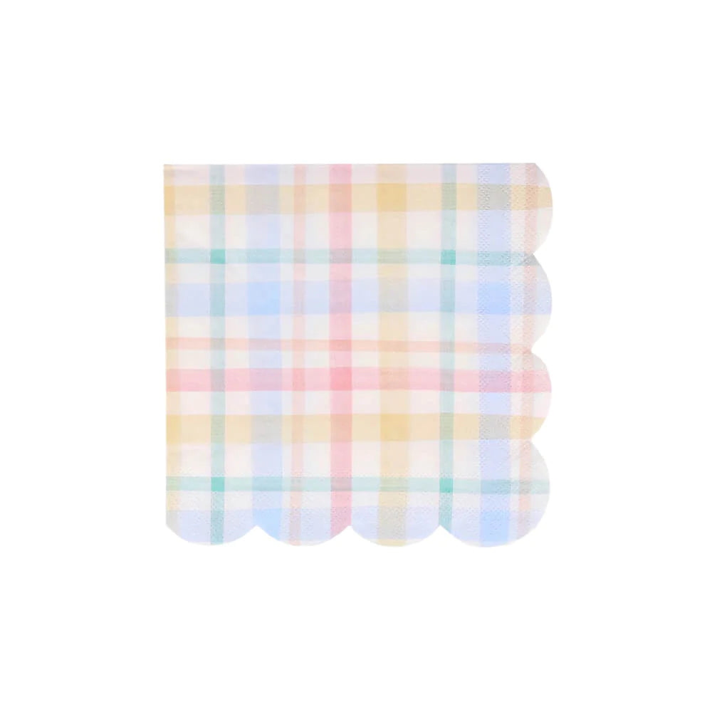 Plaid Napkins