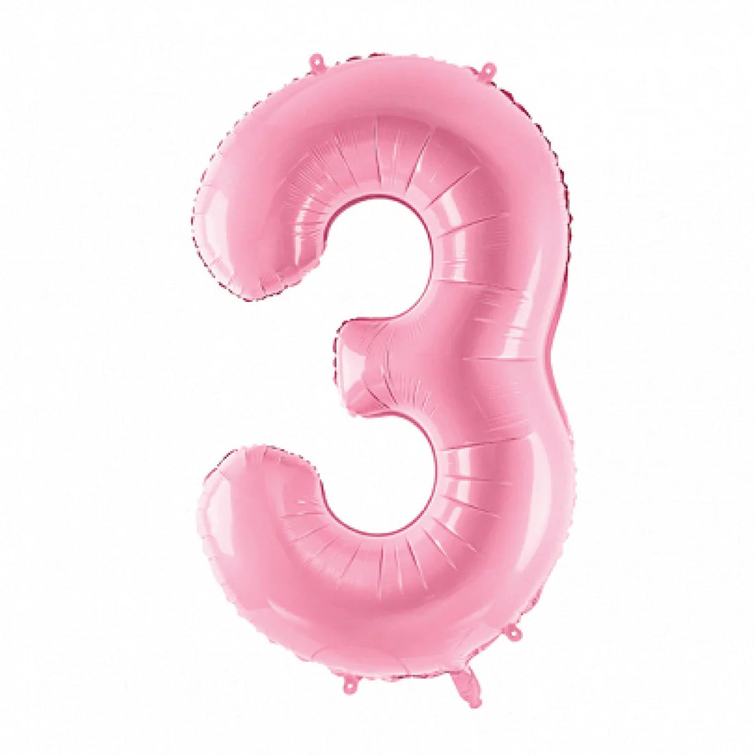 34" Pastel Pink Number Balloon