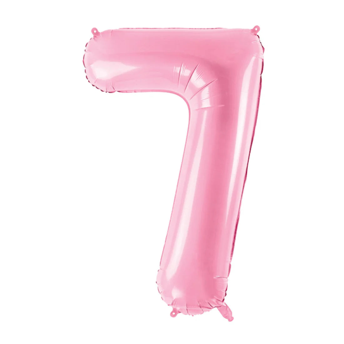 34" Pastel Pink Number Balloon