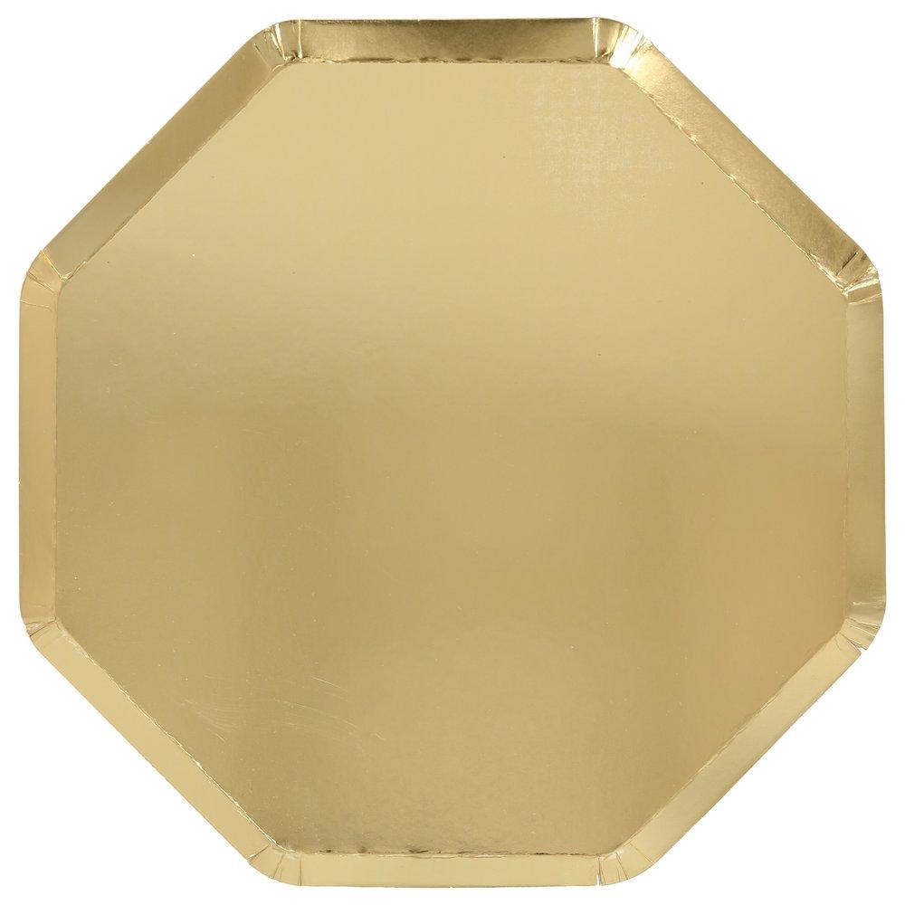 Meri Meri-Gold Dinner Plate