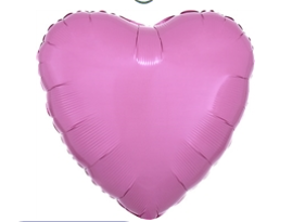 18" Pink Foil Heart
