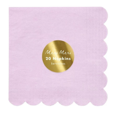 Meri Meri-Lilac Large Napkin