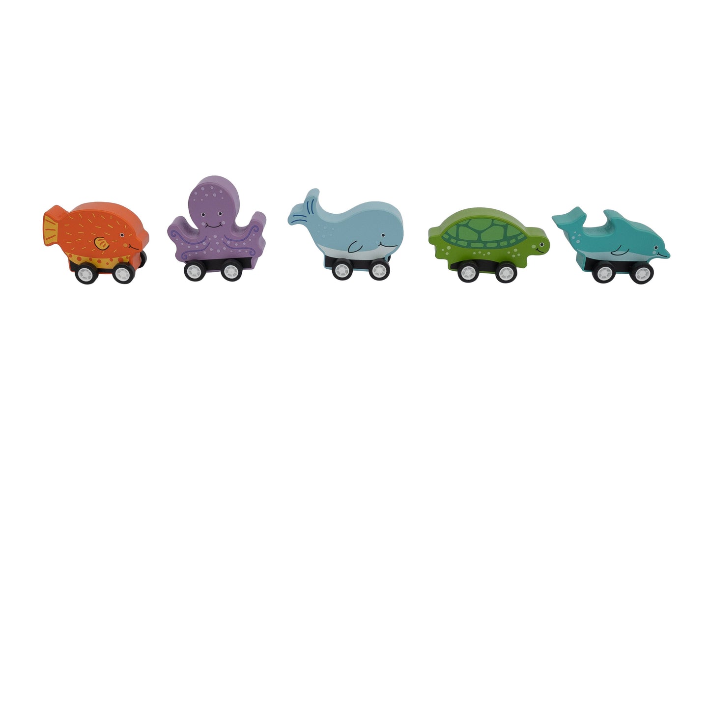 Pull Back Ocean Creatures Refill - Set of 20