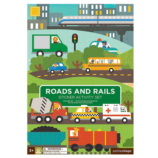 Roads and Rails Stickers