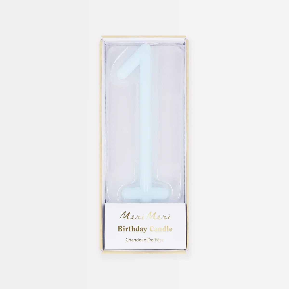 Slim Number Candle #1