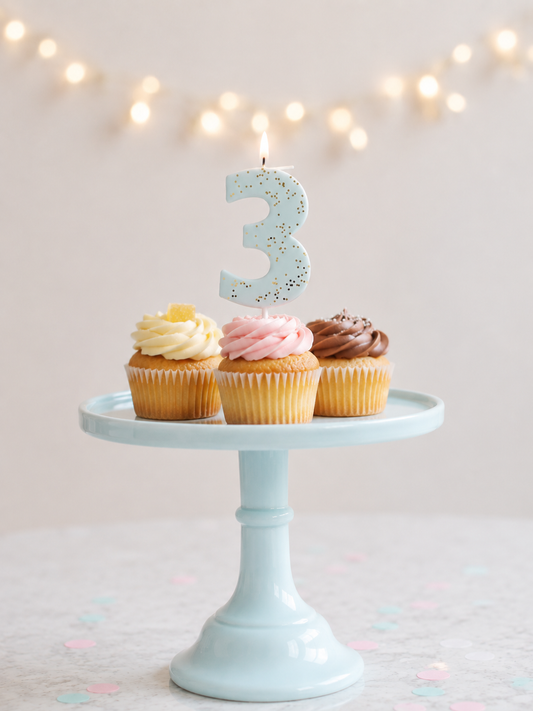 #3 Glitter Candle