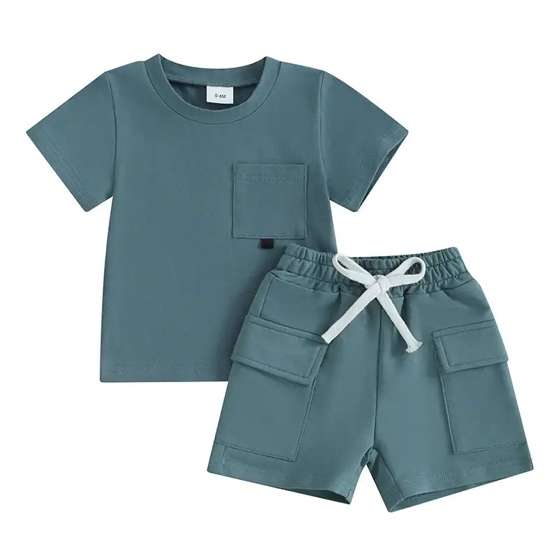 Blue Tee Set