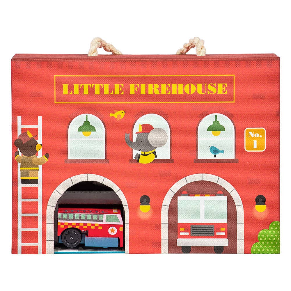 Fire Station Wind Up Set