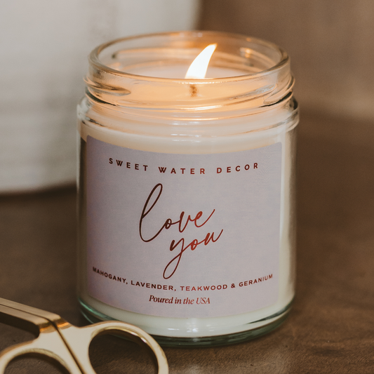 Love You Soy Candle