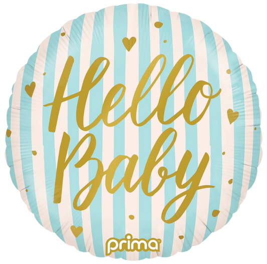 Hello Baby! Blue Balloon