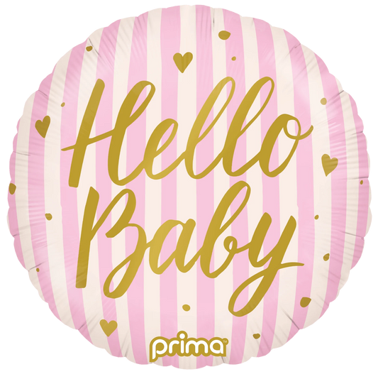 Hello Baby! Pink Balloon