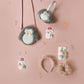 Sparkle Tulle Mini Bow Clips