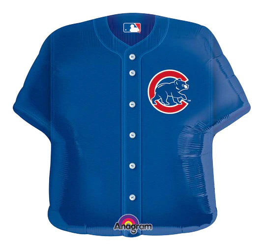 Helium Foil Balloon- 24" Chicago Cubs Jersey