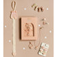 Linen Mini Bow Clips
