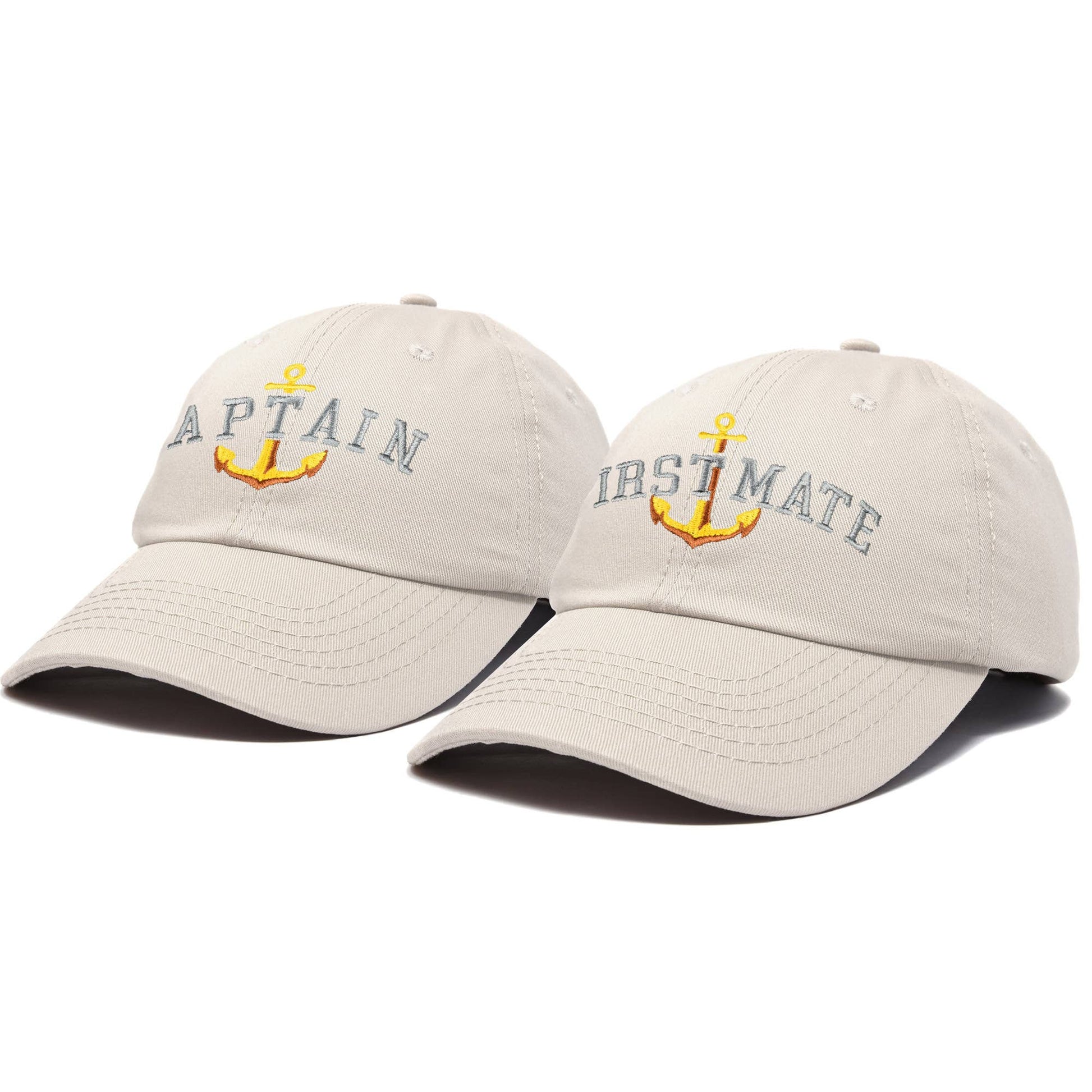 Captain/First Mate Hat: Beige – Waterlemon Kids